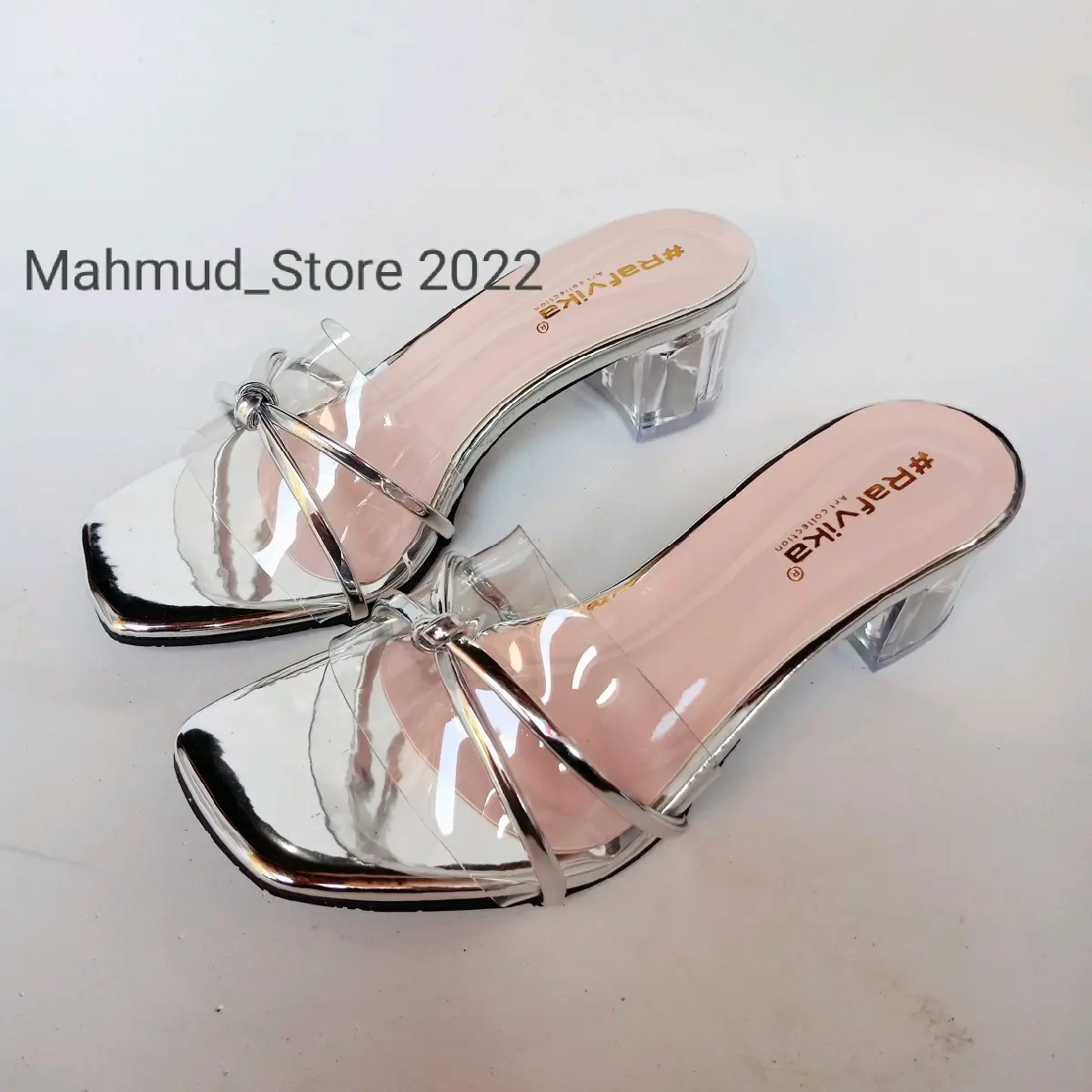 CDR Sandal wanita kaca mika Square Toe - Shop | Tokopedia
