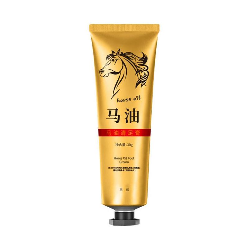 Product Introduction of Horse Oil Anti-Drying Crack Foot Cream Heel Cracked Removal Dead Cream Hand Feet Skin Repair X3L9 24
