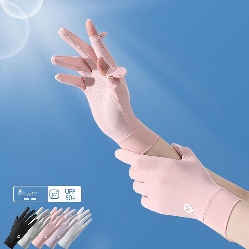 Summer Sun Gloves, UV Protection Driving Gloves, Full Finger ...