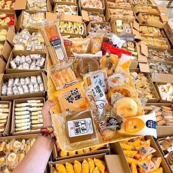 [MIX 2.3] Thùng bánh 2 kí (nguyên thùng 2 kí 3 có trùng vị) Bánh mix Đài Loan đủ vị 28-33 cái. HSD 3-6 tháng Food Cake Thức Ăn Thức Ăn