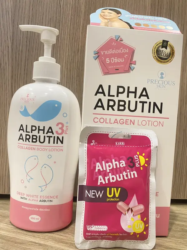 [ MẪU MỚI] SỮA DƯỠNG THỂ, DƯỠNG DA BODY ALPHA HÀNG THÁI 500ML duong trang 3