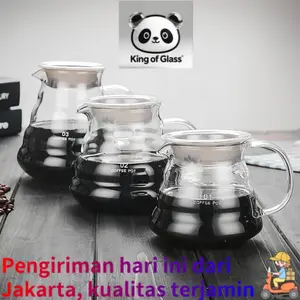 Cloud server coffee pot 360ml dan 600ml 800ml / coffee server v60 / teko kopi teh / coffee tea maker v60