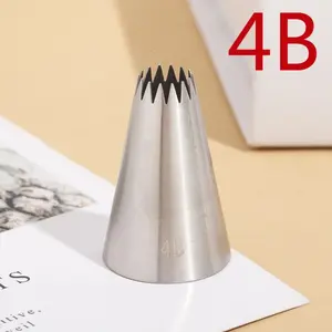 Spuit 4B Import Stainless Tanpa Sambungan Nastar Semprit Sagu Churros