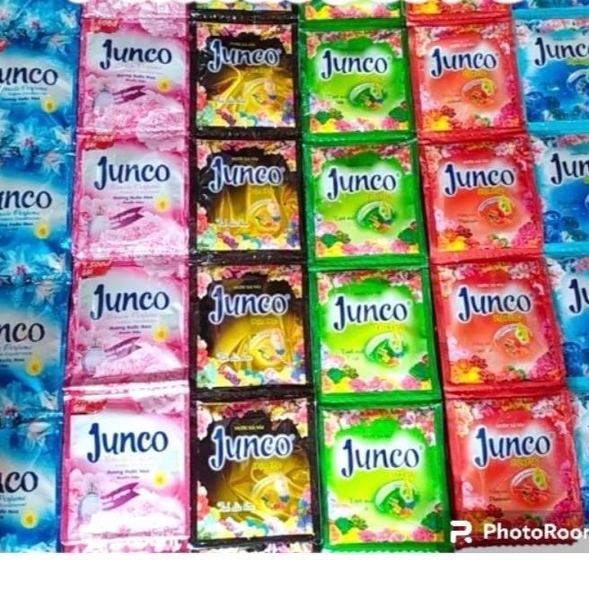 Compo thùng tiết kiệm 30 dây (300gói) nước xả vải  junco chính hãng  ngát hương hoa suatam nuochoa sữa tắm