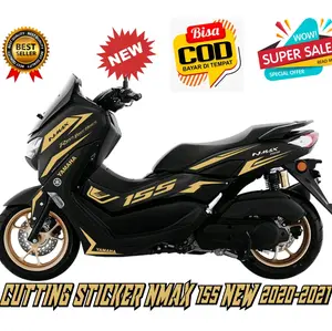 CUTTING STICKER NMAX NEW STIKER NMAX BARU STRIPING ALL NEW NMAX Motorcycle