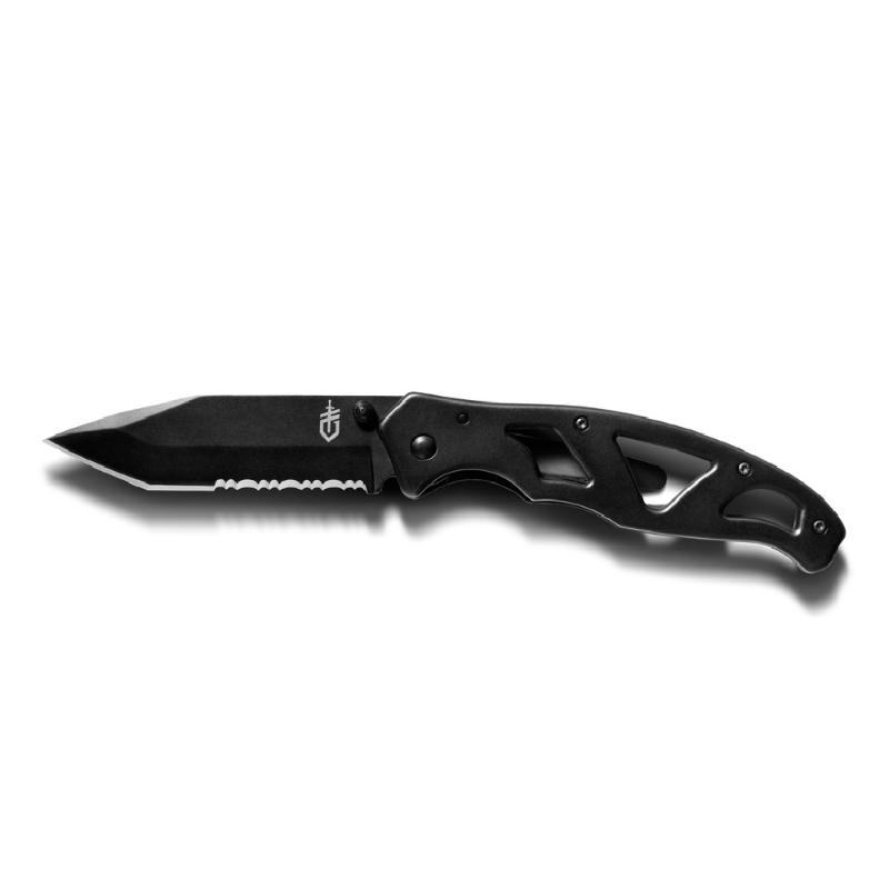 Product Introduction of จัดส่งจากกทม GERBER มีดและอุปกรณ์ตั้งแคมป์ PARAFRAME I TANTO BLK SE - BLACK 0