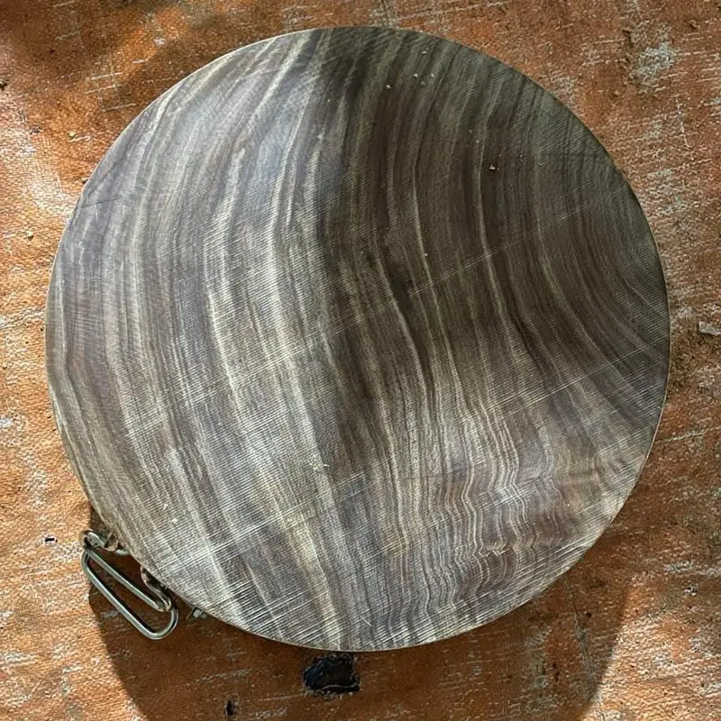 Thớt gỗ nghiến  DK28cm ( chuyên thái lát ,băm chặt,  dùng gia đình ) xanh1 an toàn cho máy rửa bát thot nghien tay bac th ớ t _ ng hiến 6