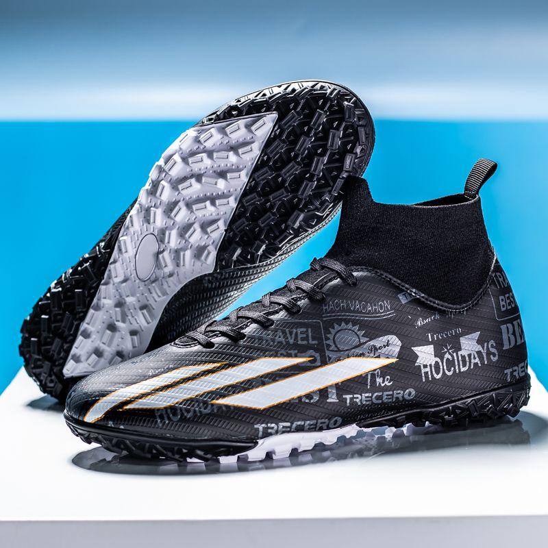 Product Introduction of Soccer Shoes Men's Adult Sports Soccer Shoes Long Broken Nail Training TF Boy Student Professional Short Studs Youth Sneakers 1