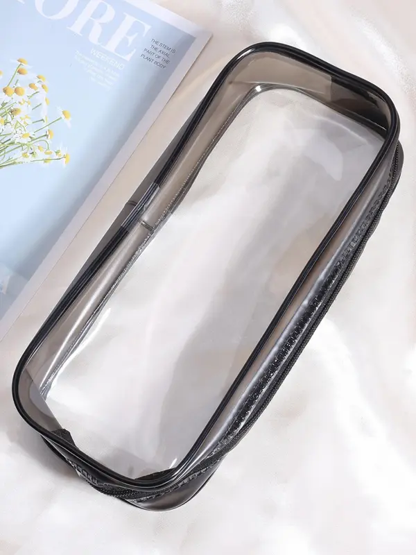 Clear Makeup Bag, Portable Zipper Makeup Organizer, Travel Toiletry Bag, Cosmetic Storage Bag for Women & Men, Makeup Organizer Pouch, Versatile Storage Bag 0