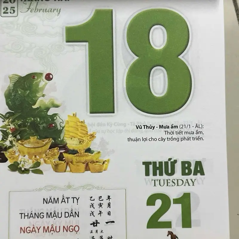 Lịch bloc khổ 14,5x20,5cm Bonsai tài lộc may mắn giá bìa 85k siêu đẹp mới nhất 4