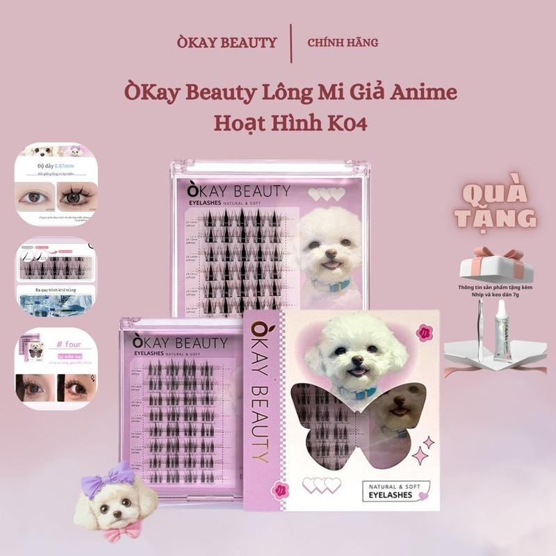 [ÒKay Beauty] Lông Mi Giả Anime Hoạt Hình Tách Sợi Mềm Mại, Siêu ...