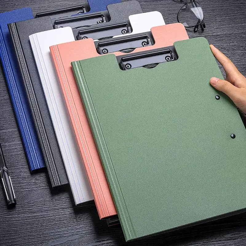 A4 File Folder, 1 Count Multifunctional Business Office File Folder, Student Board Clip, Stationery Supplies, Test Paper Writing Pad
