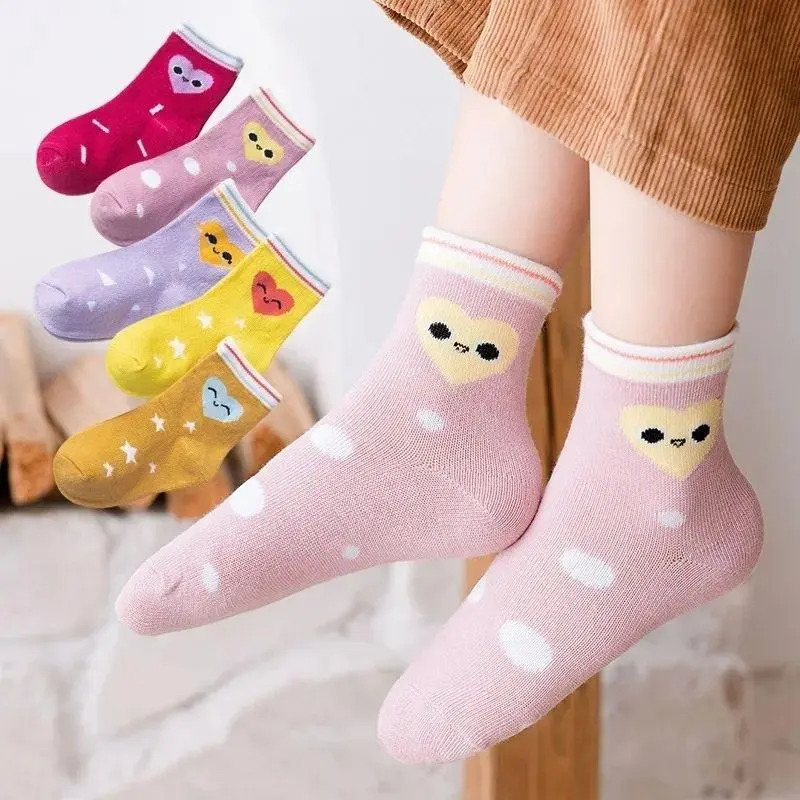 PROMO 6 PASANG KAOS KAKI MOTIF ANAK SEKOLAH