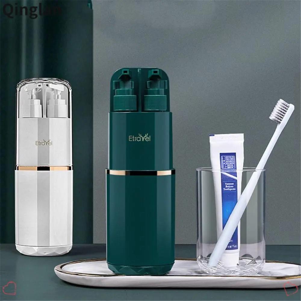 Bathroom Makeup Toothpaste Mouthwash Cups Storage Bottle Toiletries Kit Travel Wash Set