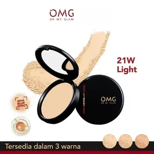 Grosir OMG Oh My Glam Coverlast Two Way Cake 12 g - Bedak Padat