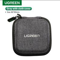 Gambar UGREEN ORIGINAL Earphone Case Pouch Gray Eva Bag Tempat Headset Kabel Charger Flashdisk FD Flash Disk Kotak Kecil Organizer Storage Ori dari Pampam Shop Kab. Tangerang 3 Tokopedia