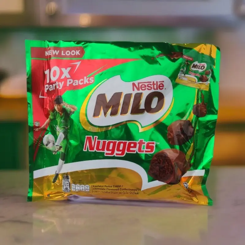 MIlo Nuggets 10x Party Packs Chocolate Coklat Cokelat Snack