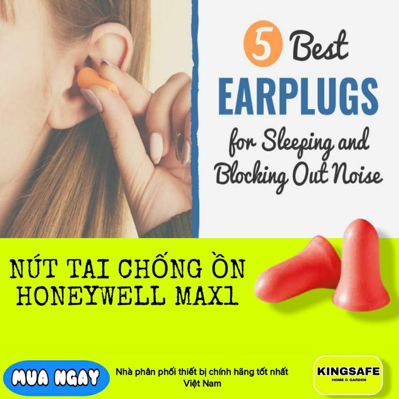 NÚT TAI GIẢM ỒN LEIGHT MAX1 , GIẢM ỒN LÊN ĐẾN 33DB ,THIẾT KẾ ÊM ÁI NHỎ GỌN, (