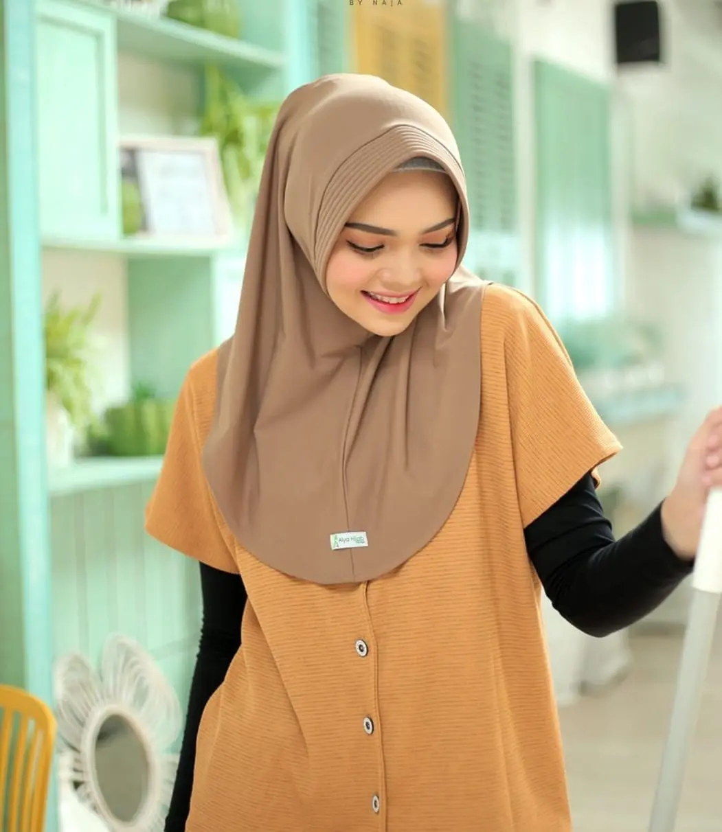 BERGO SPORTS M L XL menutup dada hijab sport premium jilbab sport jersey bergo sport BERGO HAMIDAH jilbab olahraga SPORT jilbab sporty olahraga jilbab sportl