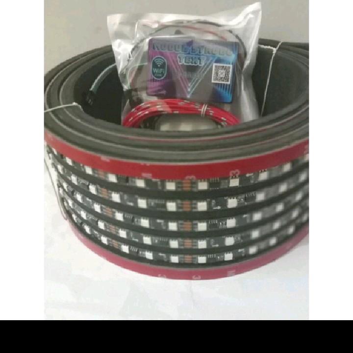 Strobo text 5 baris 12/24 volt 4