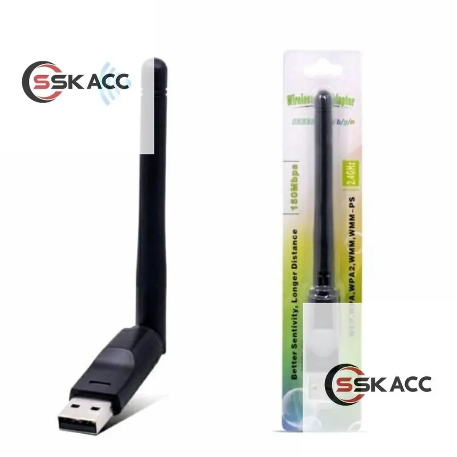 USB Wifi Antena Chipset Mediatek MT 7601 Support Set Top Box TV SSKACC-KOMPUTER