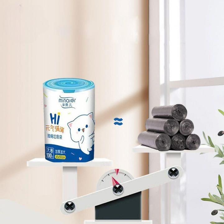 Túi Đựng Rác Có Dây Kéo Loại Siêu Dày Dai Chắc Chắn, Túi Đựng Rác 6