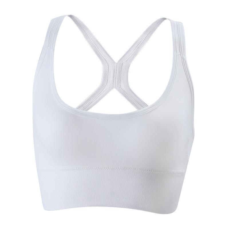 Product Introduction of Shockproof Sports Bras with Chest Pad Women Gym Fitness Underwear Push Up Athletic Brassiere Crop Top Yoga Vest  Activewear 2