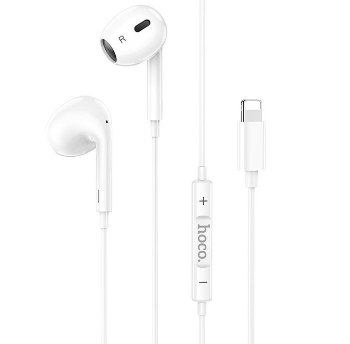 Tai Nghe IP 12 13 14 Promax Âm Thanh Hay Chính Hãng Hoco M1 Dây Lighting cho 6 6s 7 8 Plus X XR XsMax 11 Chính Hãng