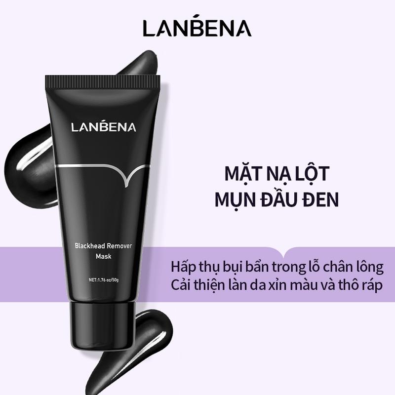 Mặt Nạ Làm Sạch Da Dạng Lột Lanbena Làm Sạch Sâu Thu Nhỏ Lỗ Chân Lông 50g 0