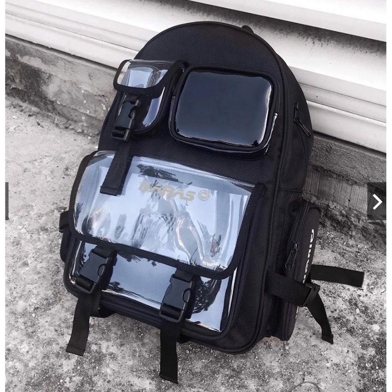 Product Introduction of balo form đứng  Nam Nữ  thời trang Phong cách VITAS VT 279 Đeo Vai Backpack Bag Da Nhung balo 1