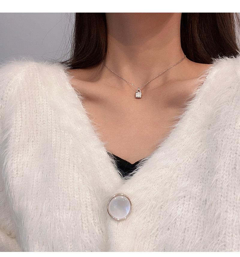 Product Introduction of Vòng Cổ Thép Titan, Thiết Kế Tinh Tế Sang Trọng Giá Cả Phải Chăng, Khóa Nhỏ Fritillary, Dành Cho Nữ, Dễ Phối Đồ, Duyên Dáng, Dây Chuyền Xương Đòn Ins, Cao Cấp, Đẹp Chain Trang Sức Jewelry Women 8