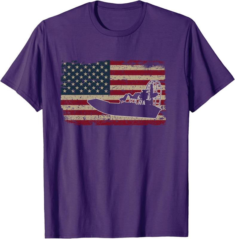 American Flag Airboat Shirt Racing America Gift Idea American Flag Airboat Shirt Racing America Gift Idea