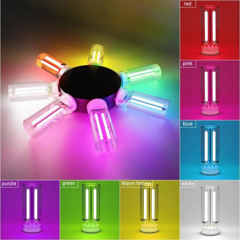 USB Car Atmosphere Light, Touch Dimmable LED Filament Lamp Bulb, Portable Plug and Play Night Light, Decorative Light for Car, Home, Office 3