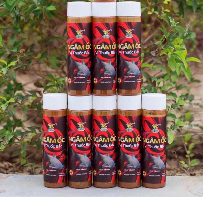 Hương liệu ngâm ốc vị thảo mộc Phú Thành, dùng câu cá Trắm Đen, cá Chép