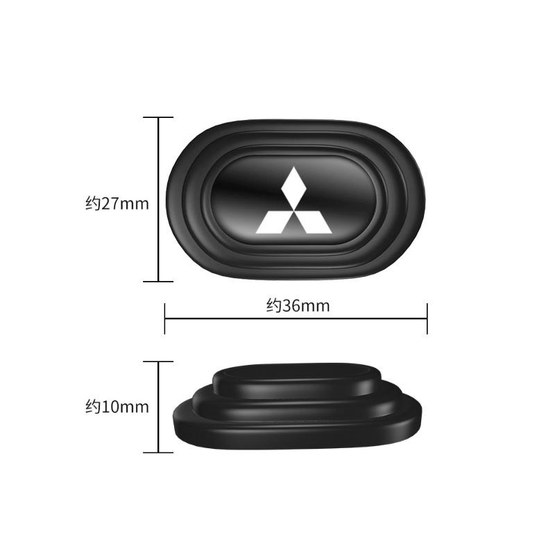 Product Introduction of Car door shock-absorbing buffer pads suitable for Mitsubishi Santamo Sapporo Shogun Sigma Space Gear door closing silent sticker anti-collision pad strip self-adhesive 21