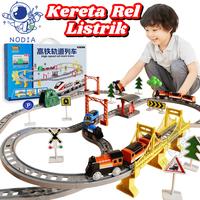 Gambar NODIA Kereta Api Mainan Perakitan Listrik Miniatur Rel Kereta Api Mainan DIY Kereta Api Cowok - 83pcs(2929-27) dari Nodia Toys & Games ID Kab. Jepara 1 Tokopedia
