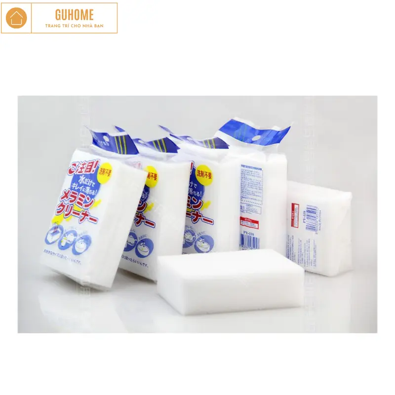 Mút Xốp Melamine Tẩy Rửa Đa Năng Làm Sạch Mọi Vết Bẩn- Vết Bút Chì Vẽ Tường- Cọ Rửa Bát Trắng- Bông Cọ Đa Năng 2