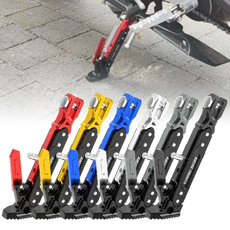 Universal Motorcycle Kickstand Side Support Kick Bracket Foot Stand ...