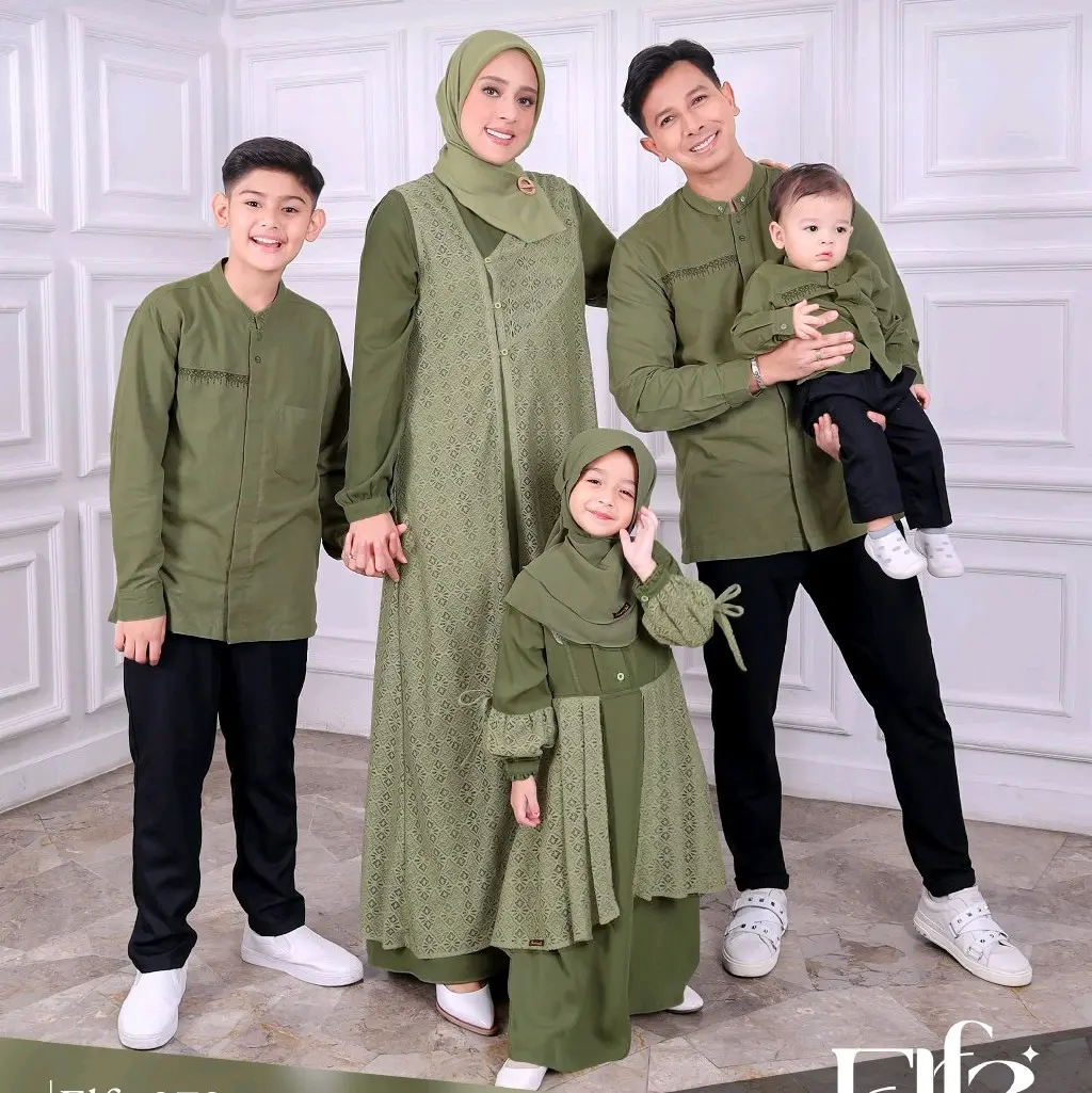 Ethica Sarimbit Keluarga Elfa 279 Winter Green