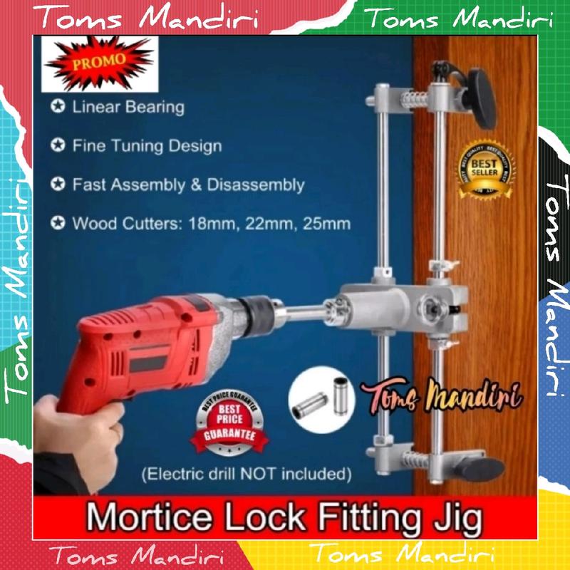 Wood Lock Mortiser - Precision Door Lock Mortise Kit Wood Lock Mortiser - Precision Door Lock Mortise Kit