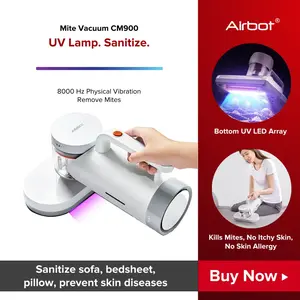 Airbot UV Anti Dust Mite Vacuum Cleaner HEPA Filter CM900 Penyedot Debu Tungau CM900 Vacum Cleaner