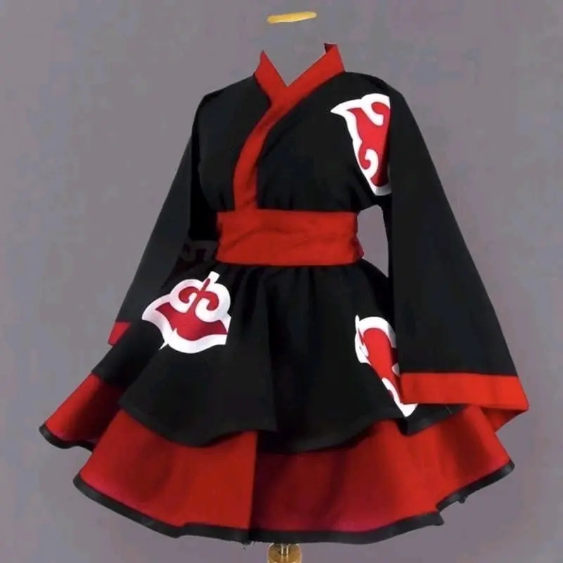 Akatsuki Dress Anime Naruto Anak Dan Dewasa