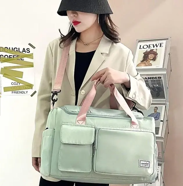 Orynne Bag Tas Lipat 2142 Travel Besar Carry Bag Waterproof Anti air Multifungsi Foldbag Wanita 8