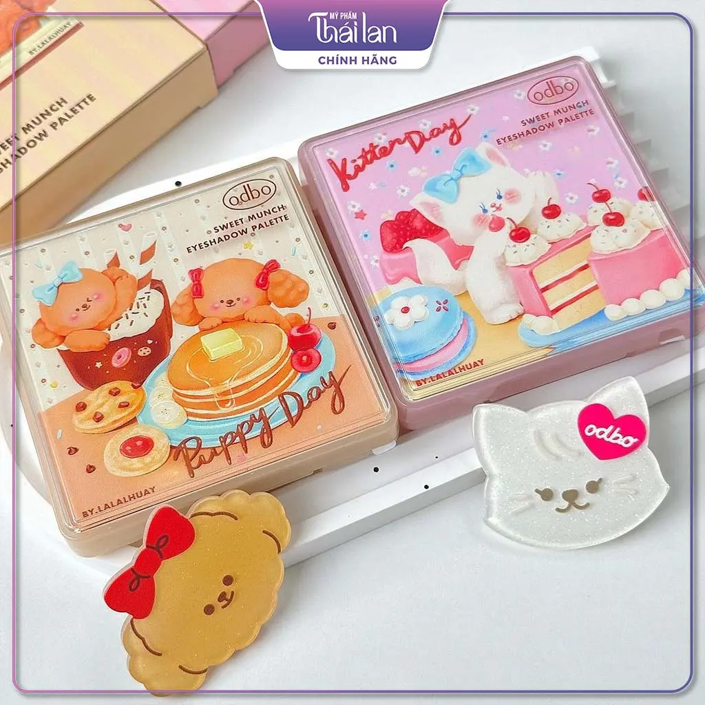 Bảng Phấn Mắt Odbo 9 Ô- OD2024 SWEET MUNCH EYESHADOW PALETTE