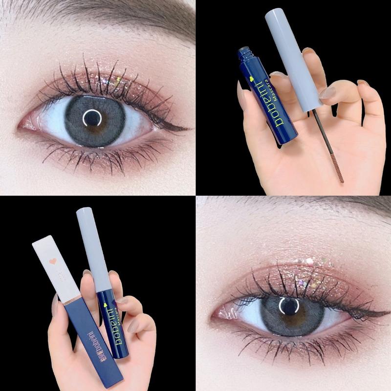 Tuscany Mascara lâu trôi, cong và mảnh mai, lâu trôi, không thấm nước và không dễ phai màu, dành cho người mới làm quen, chất lỏng, không thấm nước, lớp nền trang điểm mắt, giá cả phải chăng 4