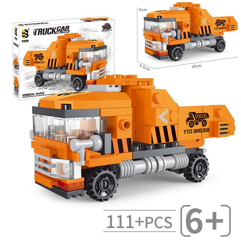 111 Chi Tiết Khối Xây Dựng - Đồ Chơi Lắp Ráp Xe Công Trình Oto Xe Tải  , máy xây dựng, xe Ben, lắp ghép mô hình Máy Xúc