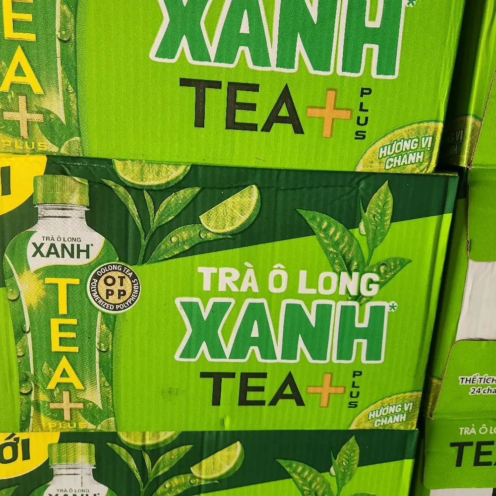 Ô Long Tea trà xanh 455ml thùng 24 chai nuoc ngot