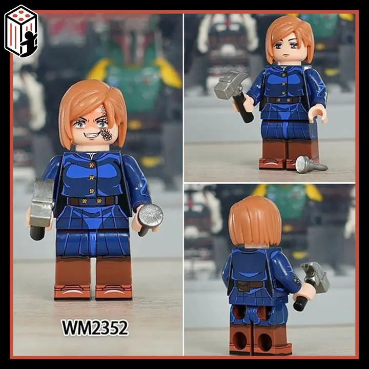 Đồ chơi Lắp Ráp Nhân Vật Jujutsu Kaisen Mô hình Nhân vật anime Chú Thuật Hồi Chiến WM6139 7