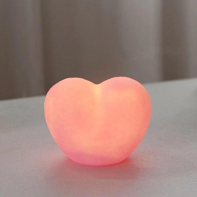 Night Light, Love Design Desktop Atmosphere Light, Creative Atmosphere Light, Suitable For Valentine'S Day Gifts, Photography Props Toys 7