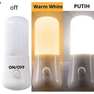 (baru) Lampu Tidur / Night Lamp Square / Sleep Mini Lamp Square Otomatis / Lampu Tidur LED Model Persegi